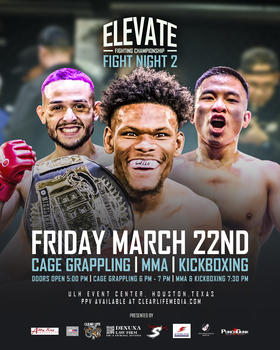 Elevate MMA - Fight Night 2 Tickets | Elevate FC MMA