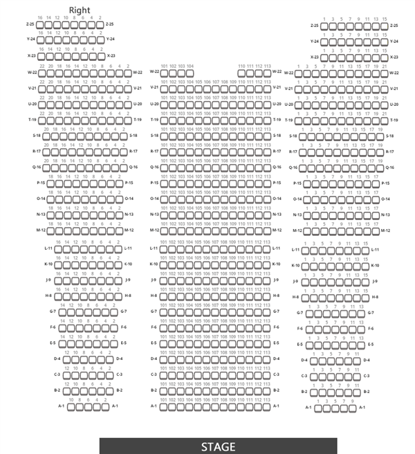 The Masonic San Francisco Seating Chart
