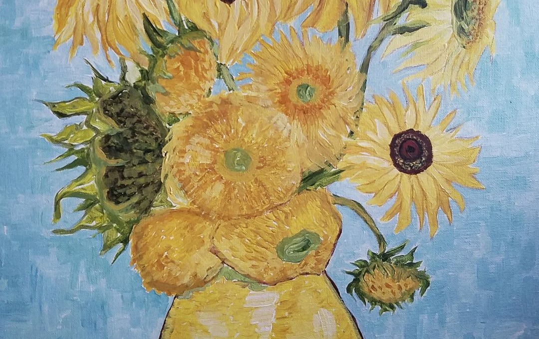 Van Gogh's Sunflowers Masters & Chill Tickets Classes at the Art Room