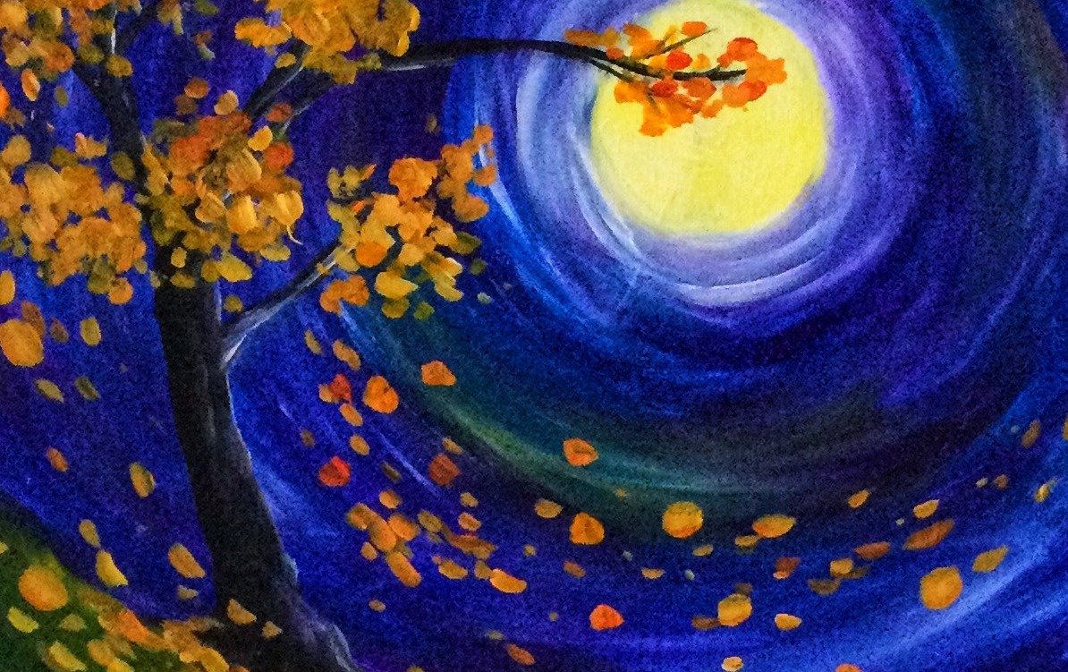 Windy Night Paint Cafe Tickets Classes at the Art Room