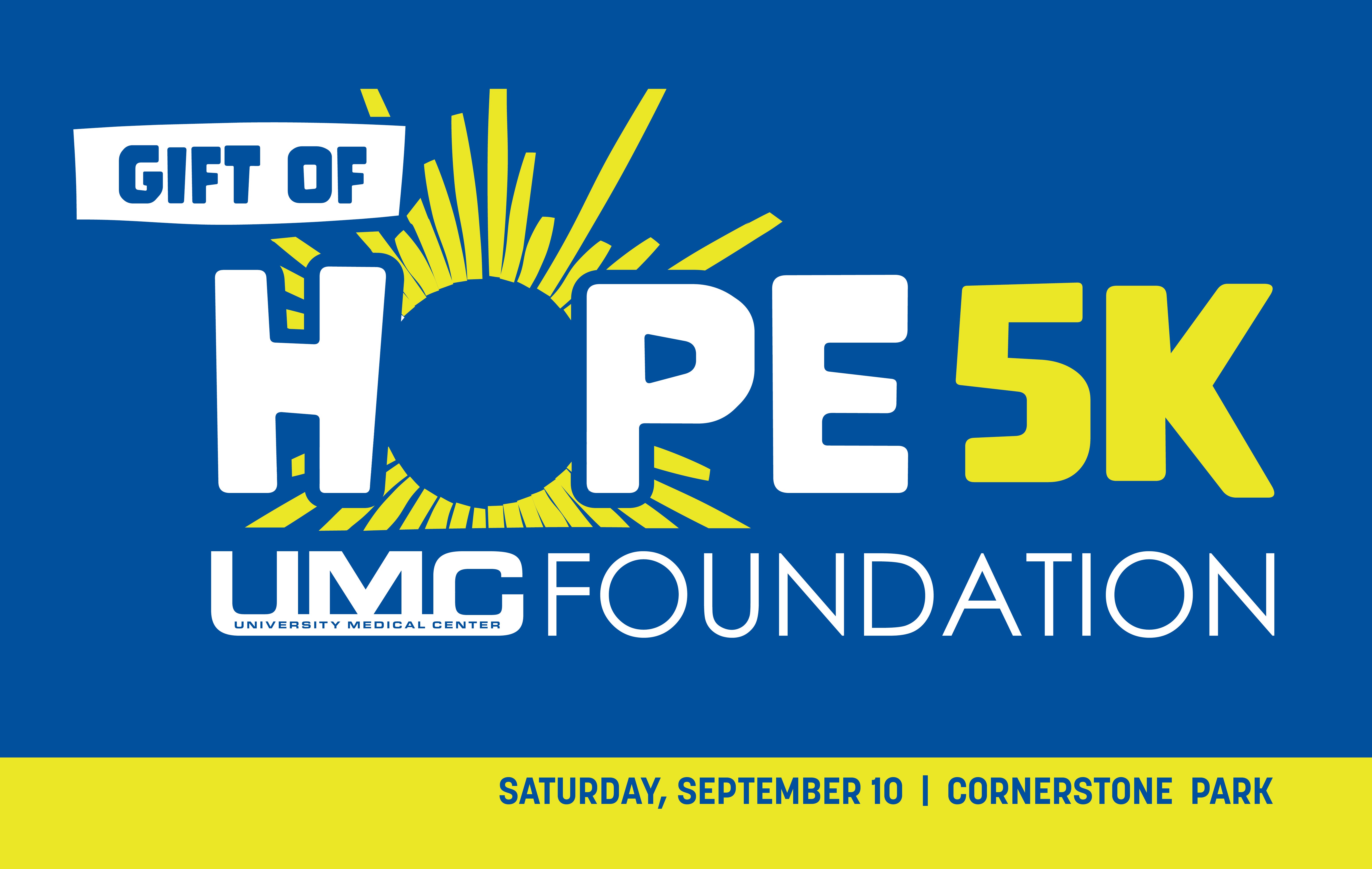 2022 Gift of HOPE 5k Tickets UMC Foundation