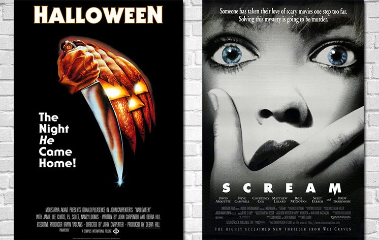 Halloween 1978 + Scream 1996 Halloween 1978 + Scream 1996