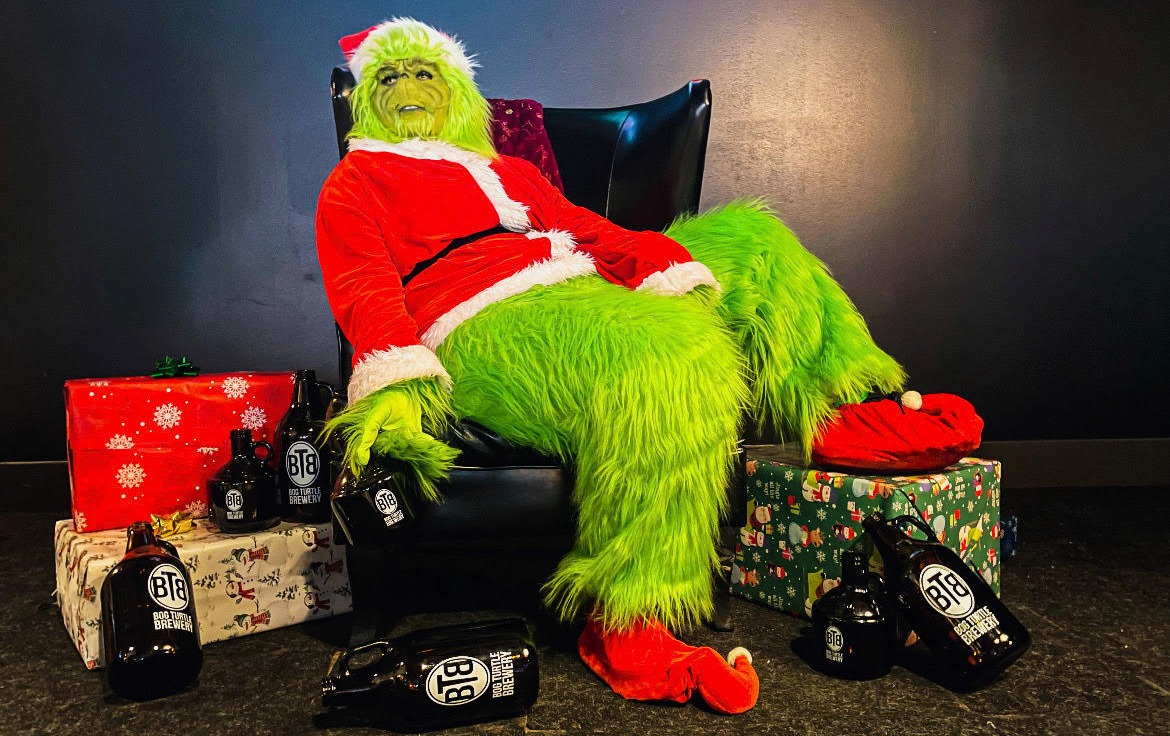 Pictures with the Grinch Tickets Bog Turtle Brewery