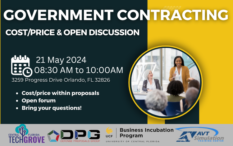 Successful Government Contracting for Your Business: Cost & Open Forum ...