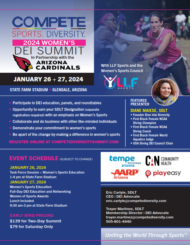 PHOENIX 2024 Compete Sports Diversity Women's DEI Summit Tickets