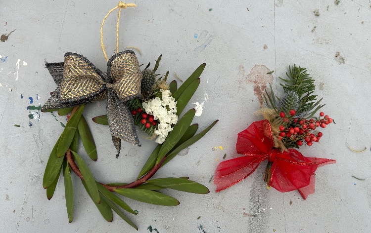 Wintergreen Present Topper and Ornament (2 Wild Poppies) Tickets | Elko County Art Club