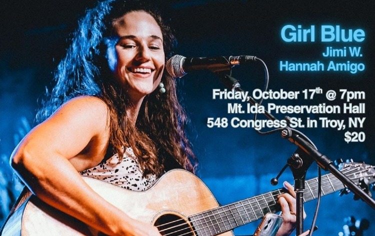 Concert: Girl Blue featuring Jimi W. and Hannah Amigo. Tickets