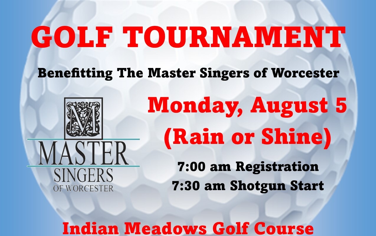 MSW Golf Tournament 2025 Tickets | Master Singers of Worcester