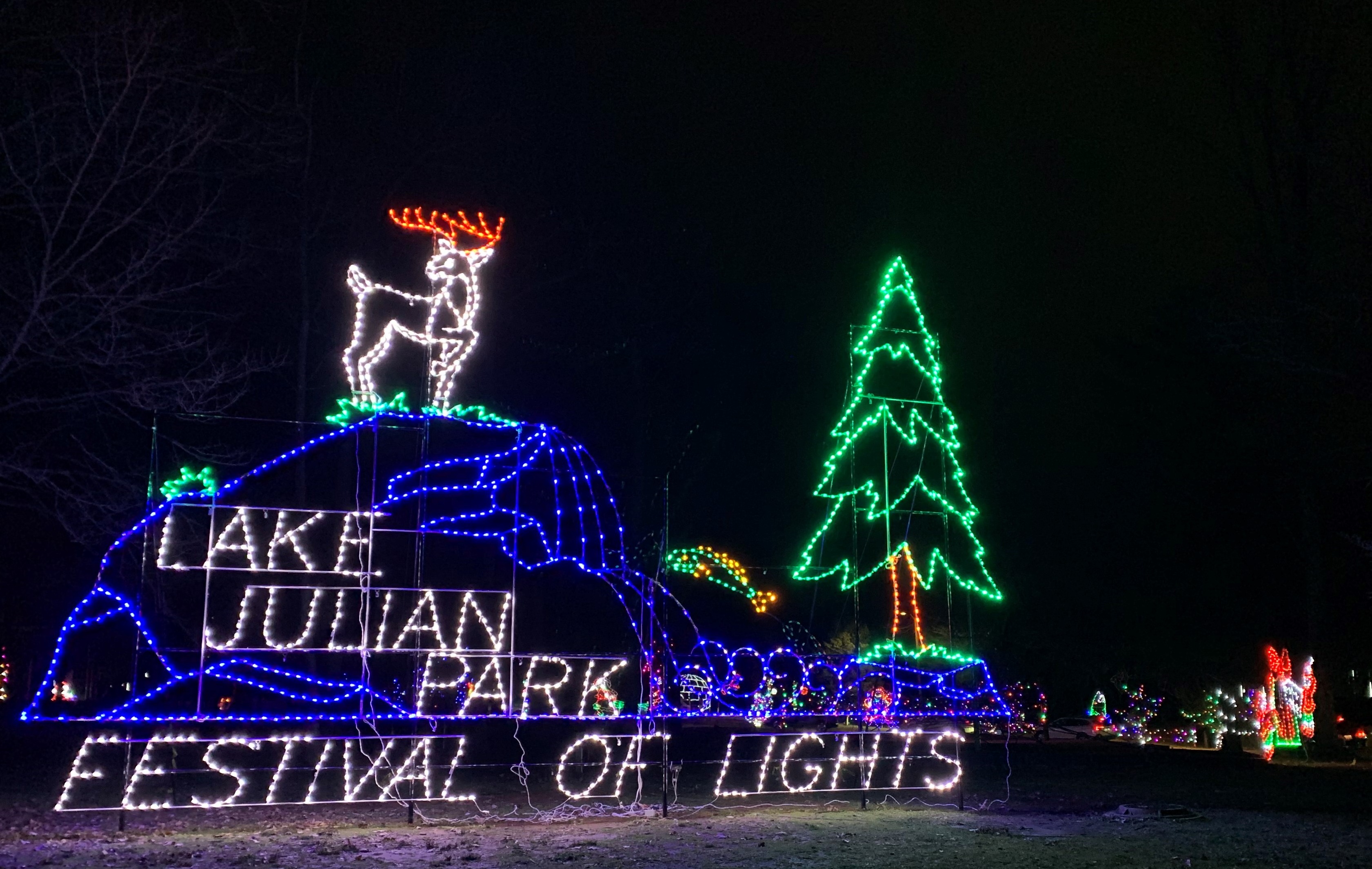 Lake Julian Festival of LightsDrive Thru Dec. 423, 2023 Tickets
