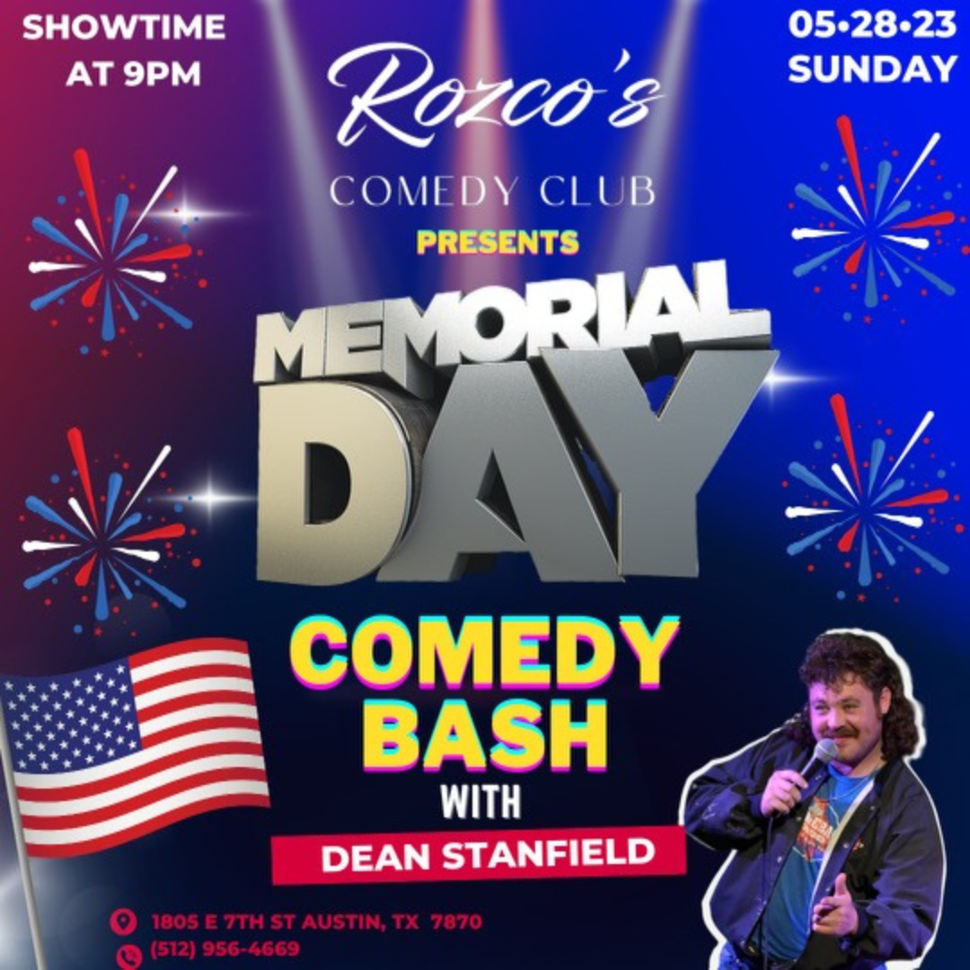 Memorial Day Comedy Bash Tickets Rozco's Comedy Club