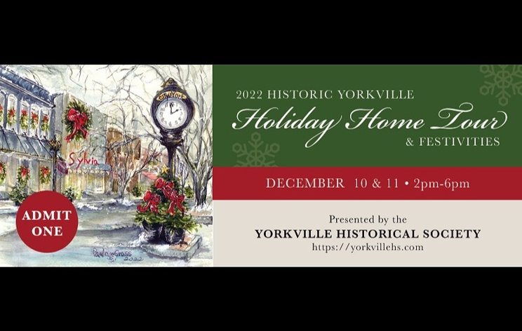 2022 Historic Yorkville Holiday Home Tour (both days) Tickets | YHS