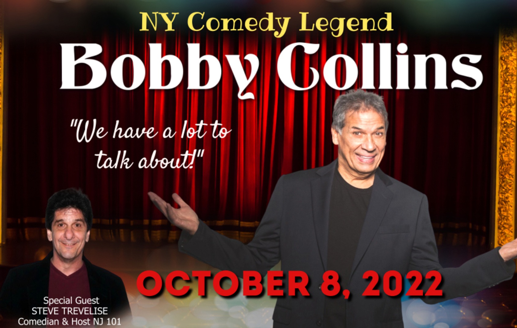 BOBBY COLLINS Tickets Brook Arts Center