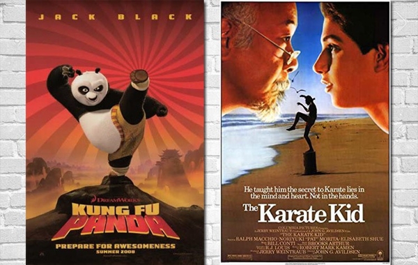 Kung Fu Panda + The Karate Kid (Double Feature)