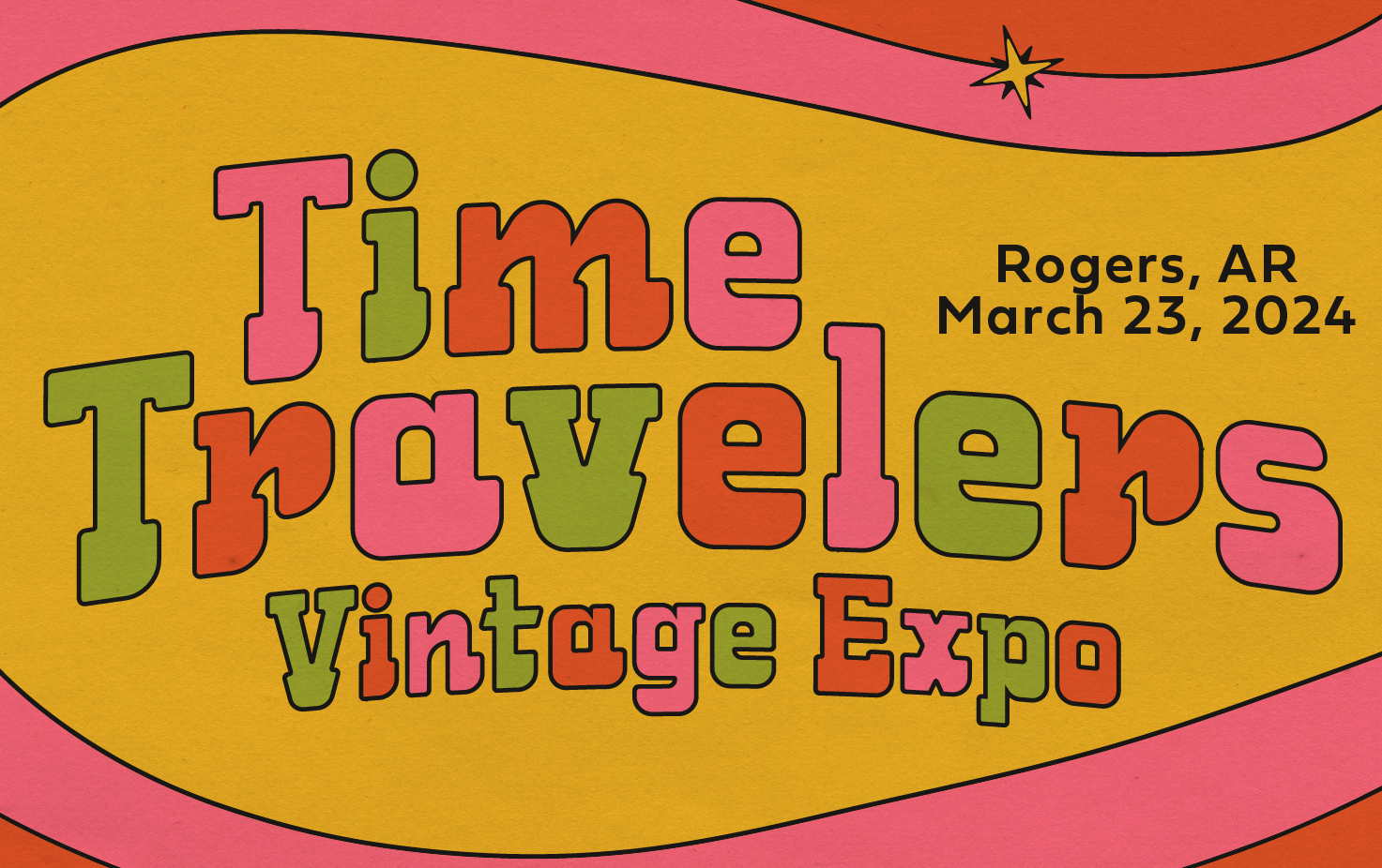 Time Travelers Vintage Expo - Rogers 2024 Tickets