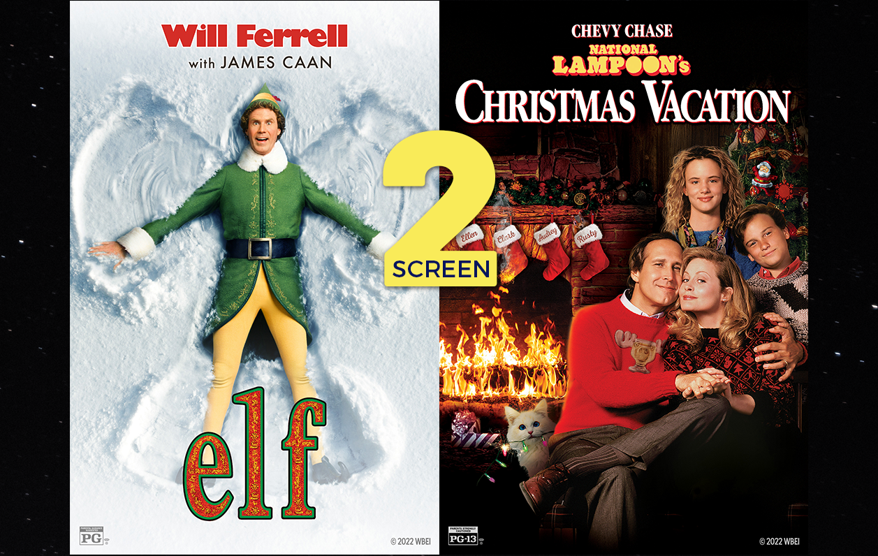 Elf (PG) / Christmas Vacation (PG13) Tickets Moonlite Theaters, Inc.