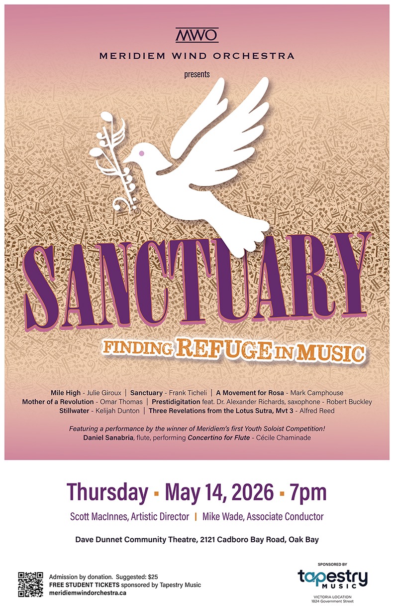 Meridiem Wind Orchestra: Sanctuary concert image