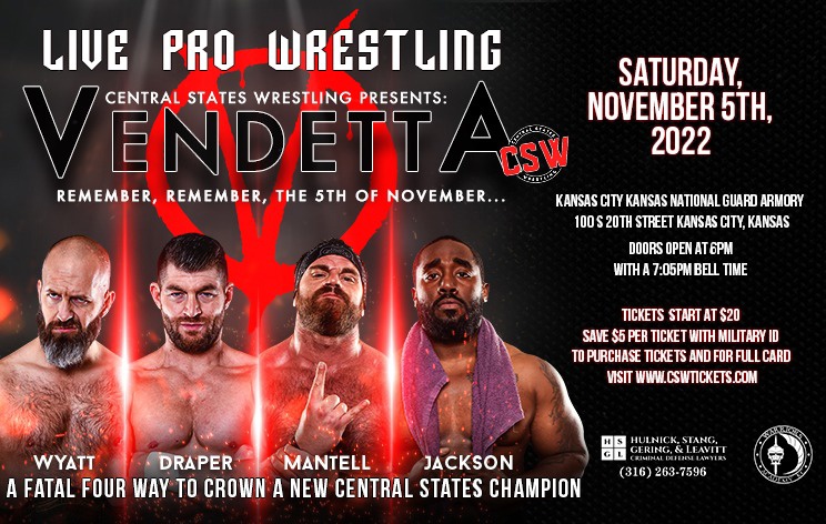 Live Pro wrestling CSW Presents