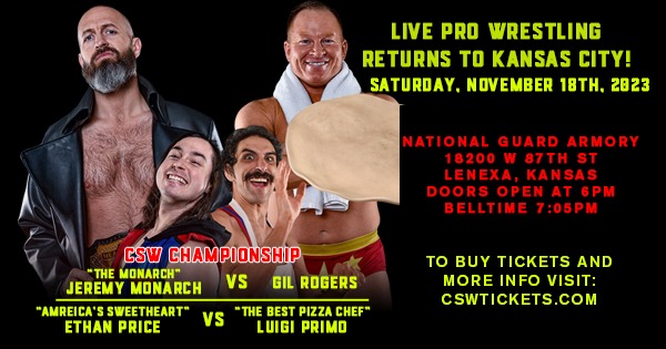 CSW Presents: Iron Sharpens Iron | Live Pro Wrestling Kansas City ...