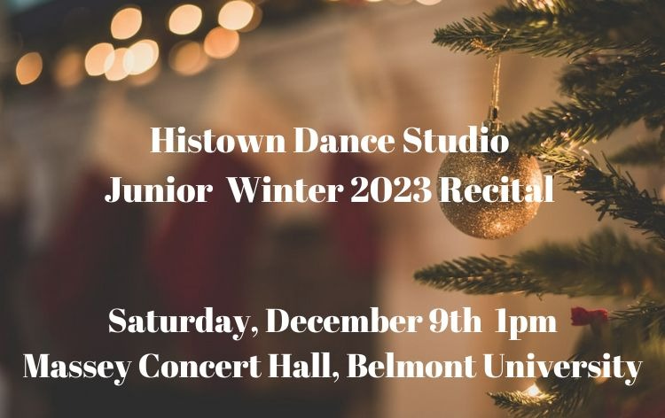 Histown Spring 2024 Junior Recital Tickets | Histown Dance Studio LLC