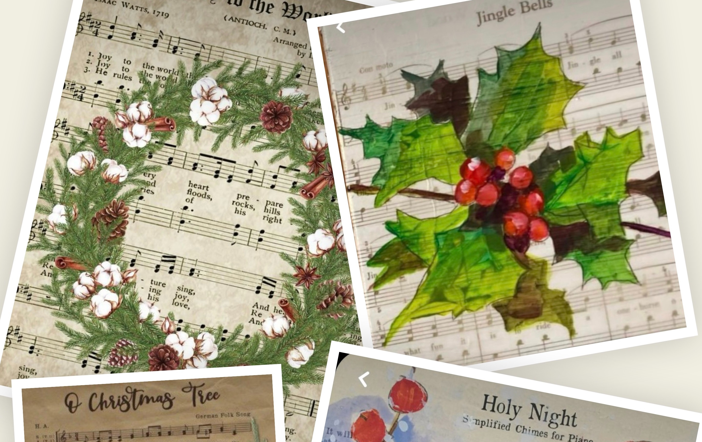 Holiday Music Acrylics Class Tickets Canvas and Cork, Wine Tasting