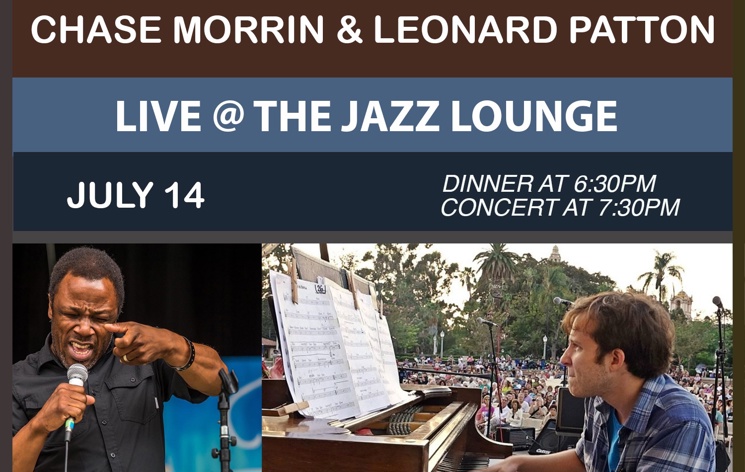 Chase Morrin and Leonard Patton Tickets | The Jazz Lounge