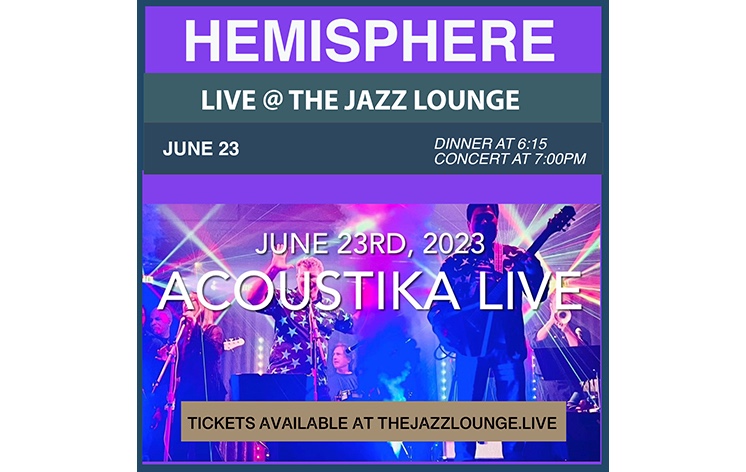 Hemisphere - Acoustika Live! Tickets | The Jazz Lounge