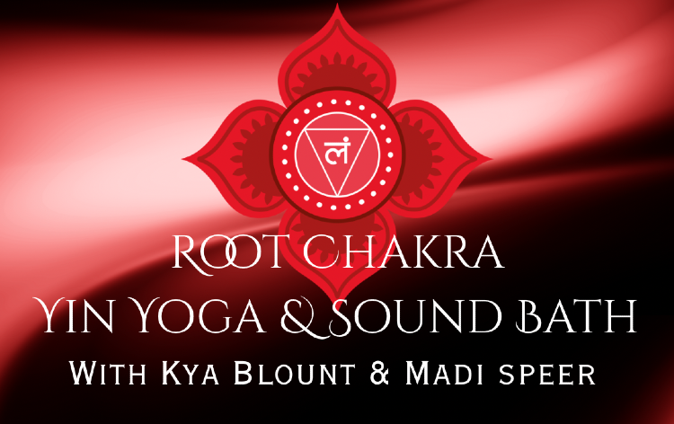 Root Chakra - Yin Yoga & Sound Bath Tickets | Lighthouse Reiki & Crystals